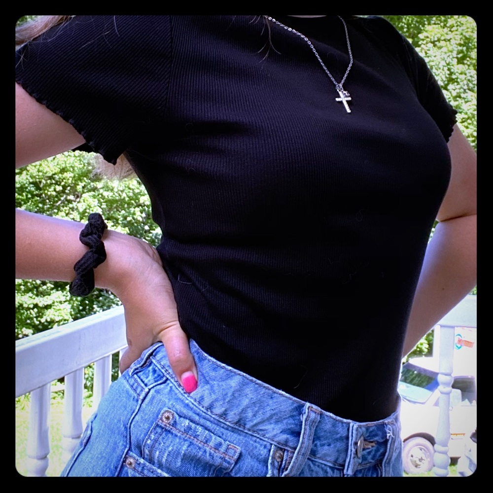 Black bodysuit